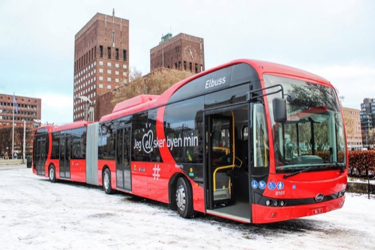 Elektrobusy čínské společnosti BYD se usazují v autobusových flotilách po celém světě. Další v pořadí je Norsko.