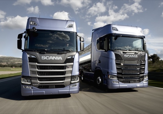 auto Scania tahače nákladní auta