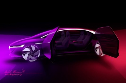 Volkswagen I.D. VIZZION je luxusní robotická limuzína