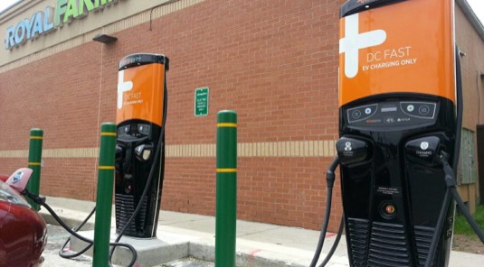 nabíjecí stanice ChargePoint