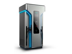 Siemens Triberium 150 kW umožňuje dobíjení nové generace elektromobilů s napětím 800 V.
