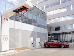 auto ABB nabíjecí stanice pro elektrické autobusy elektrobusy