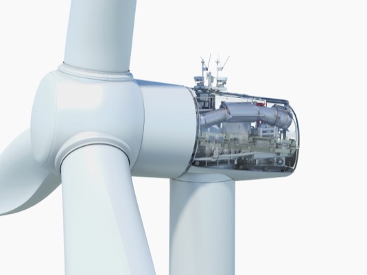 Nový typ větrné turbíny Siemens Direct Drive