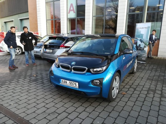Elektromobil BMW i3 na přehlídce EkoAuto 2018