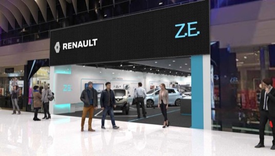 První specializovaný obchod značky Renault zaměřený čistě na elektromobilitu.