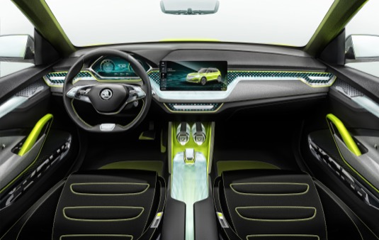 Škoda Auto DigiLab a tým Škoda Connect prezentují vize mobility na autosalonu v Ženevě.