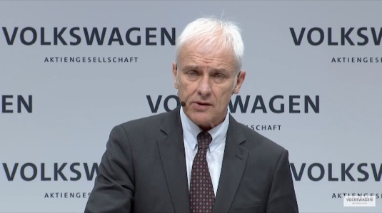 auto Matthias Müller šéf Volkswagen