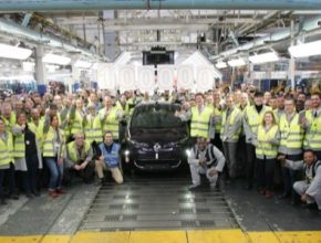 auto elektromobil výroba Renault Zoe Z.E. ve Francii