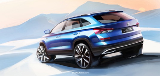 auto nové SUV Škoda Kamiq pro Čínu