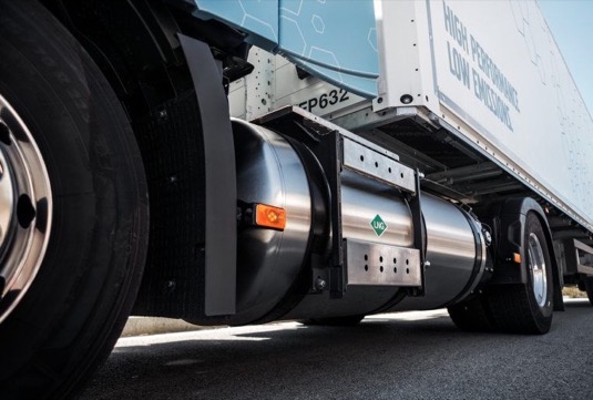 auto Volvo FH LNG zkapalněný zemní plyn