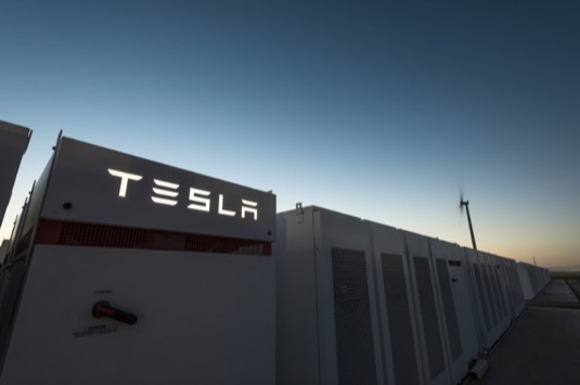Tesla baterie Jižní Austrálie Powerpack