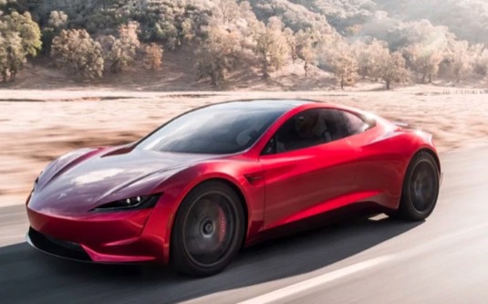 elektromobil Tesla Roadster nové generace