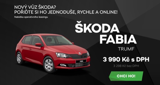 auto Škoda Auto Fabia Trump prodej aut online