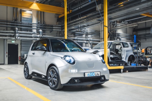 auto elektromobil e.GO Life výroba