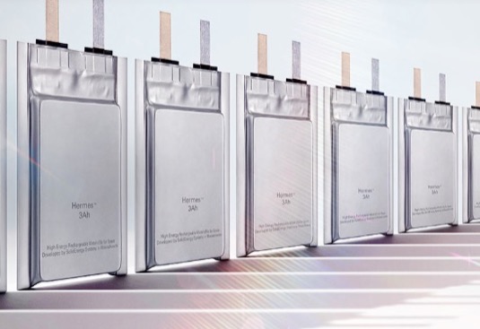auto baterie lithium - kovová solidenergy systems