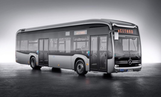 auto elektrobus elektrický autobus Mercedes-Benz eCitaro