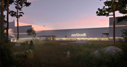 Northvolt továrna výroba baterií