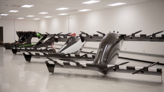 přepravní dron VTOL BlackFly společnosti Opener