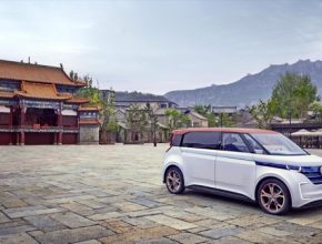 Koncept elektrického mikrobusu VW Budd-e představila automobilka už začátkem roku 2016 - mimo jiné i v Číně.