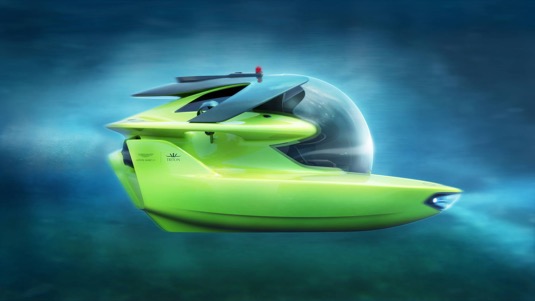 Aston Martin Project Neptune - luxusní ponorka pro milionáře.