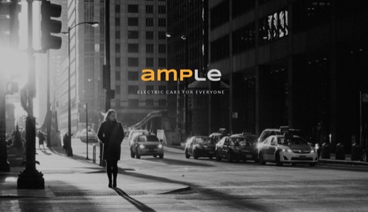 Heslem nové společnosti Ample je Electric Cars for Everyone - Elektrická auta pro každého.