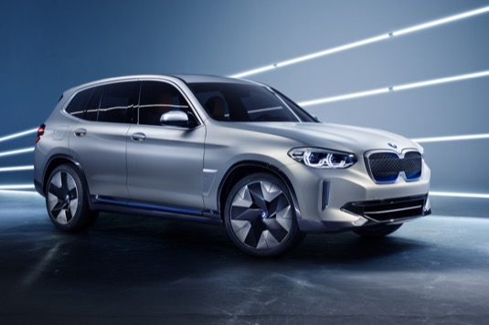 auto elektromobil BMW iX3