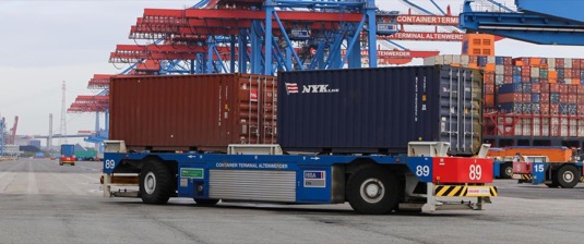 auto Konecranes Gottwald AGV Automated Guided Vehicles