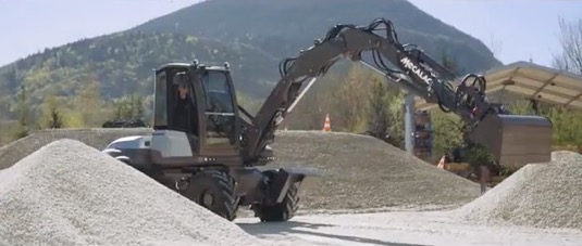 Mecalac e12 elektrický bagr elektrobagr