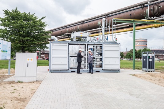 auto elektrolyzér společnosti Sunflower