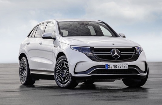 auto elektromobil Mercedes-Benz EQC