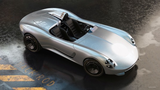 La Bandita od Hackrodu: První auto, které by mohlo být vyvinuto ve virtuální realitě a vyrobeno pomocí umělé inteligence a 3D tisku.