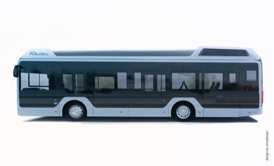 Toyota podporuje nasazení svých technologií vodíkových palivových článků mimo samotné osobní automobily - ať už se jedná o těžká nákladní vozidla, menší dodávky, vysokozdvižné vozíky nebo autobusy.