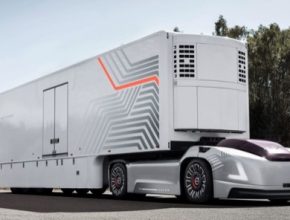 Koncept robotického tahače Vera od Volvo Trucks.