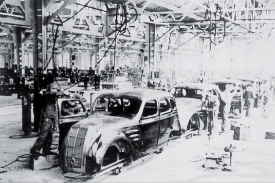 Historická výroba automobilů Toyota