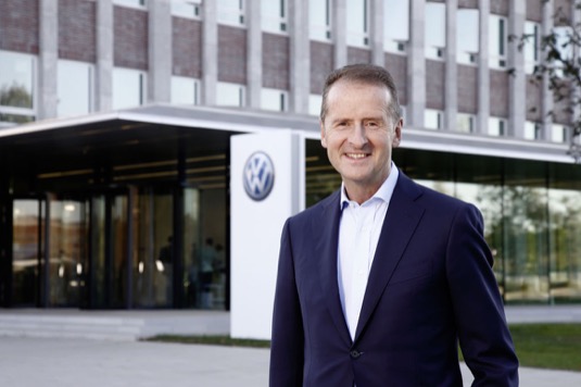 auto Herbert Diess Volkswagen šéf