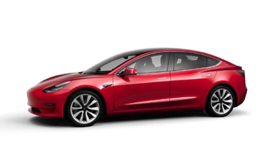 auto elektromobil Tesla Model 3