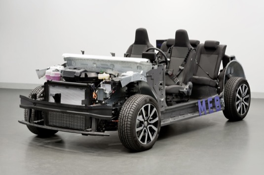 auto Volkswagen platforma MEB