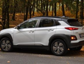 auto test elektromobilu Hyundai Kona Electric