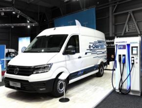 auto elektromobil elektrická dodávka elektrododávka Volkswagen e-Crafter
