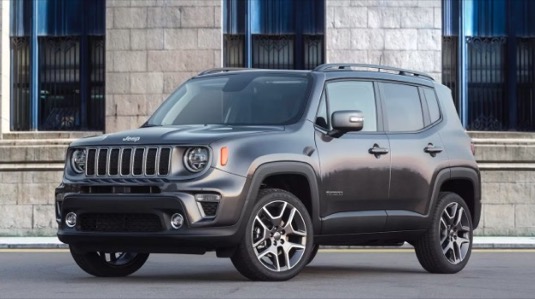 auto plug-in hybrid Jeep Renegade