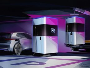 auto Volkswagen mobilní nabíjecí stanice