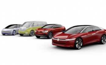 auto elektromobily rodina ID Volkswagen
