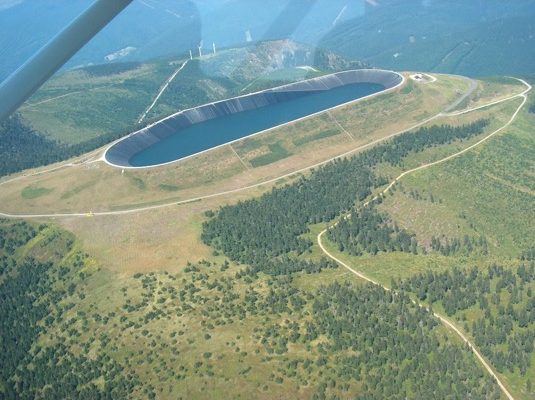 Přečerpávací vodní elektrárna Dlouhé stráně společnosti ČEZ.