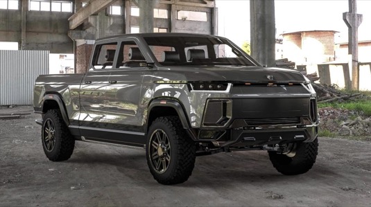 auto elektromobil elektrický pick-up Atlis XT