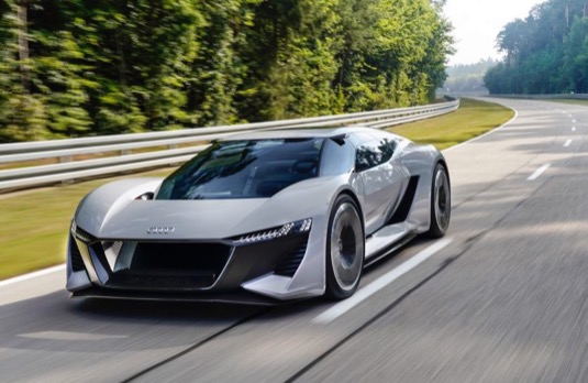 auto elektromobil supersport Audi PB18 e-tron