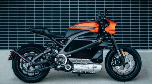 auto elektromotorka Harley-Davidson Livewire elektrická motorka CES 2019