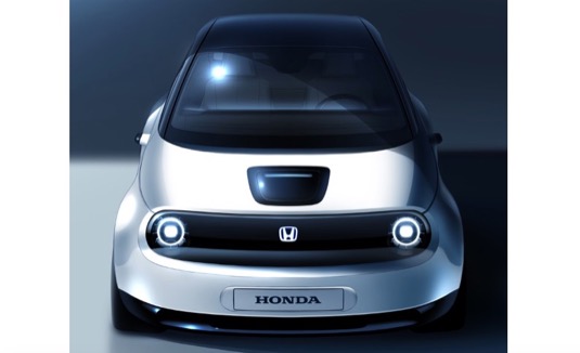 auto Honda prototyp elektromobilu