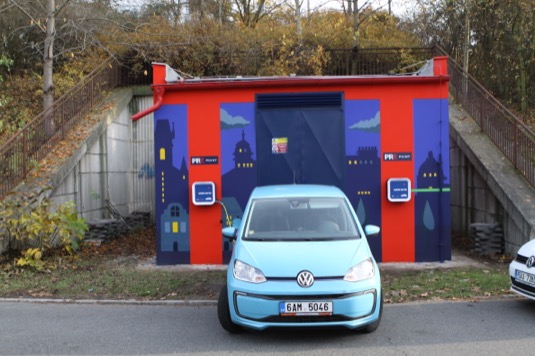 Nástěnné nabíjecí stanice tzv.