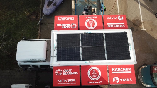 Solární panely jsou speciálně navrženy pro jihoamerické klima.