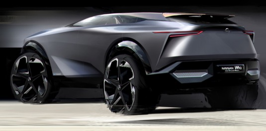 auto elektromobil koncept Nissan IMq autosalon Ženeva 2019